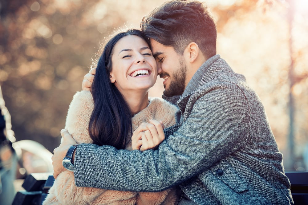happy couple together