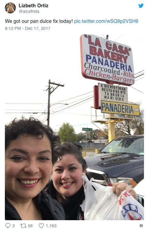 people at the la casa bakery