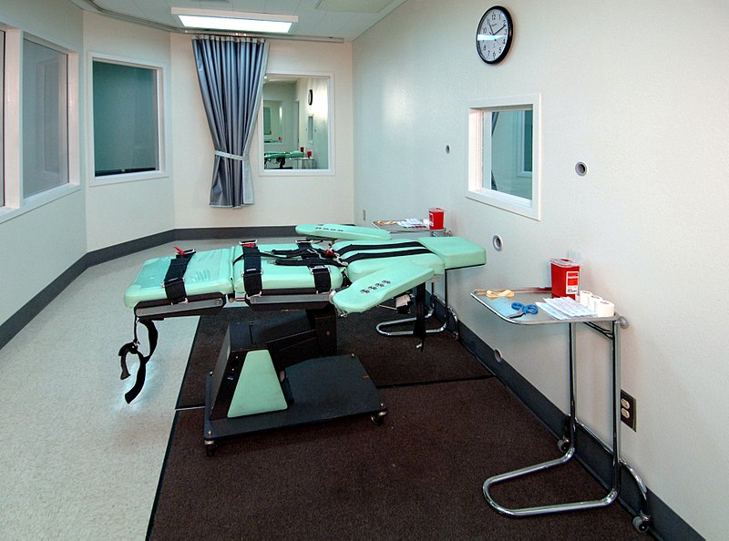 execution chamber lethal injection room prison death murder crime