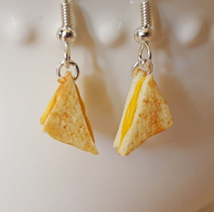 Grilled Cheese Earrings